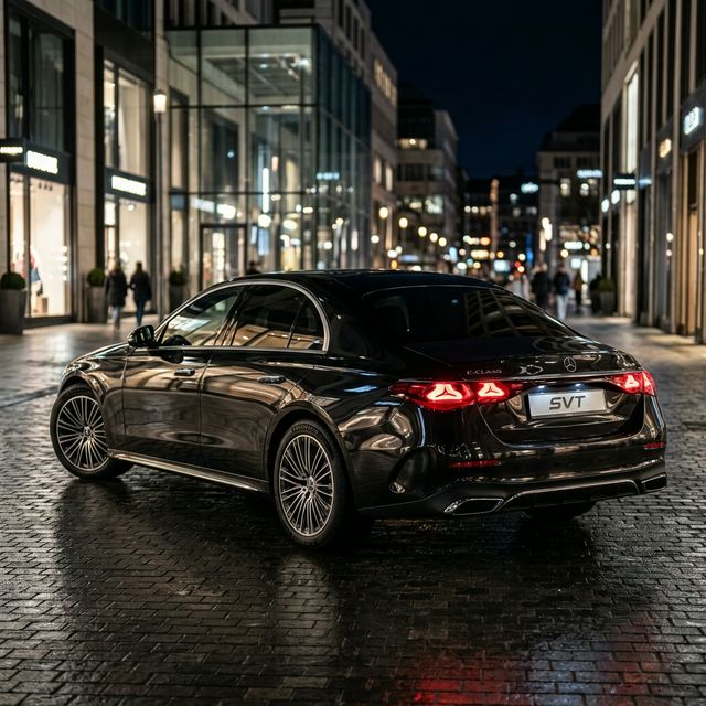 Mercedes-Benz E-Class W214 Back