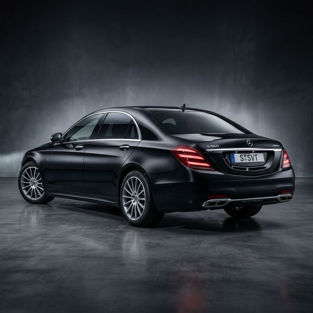 S-Class 222 Back